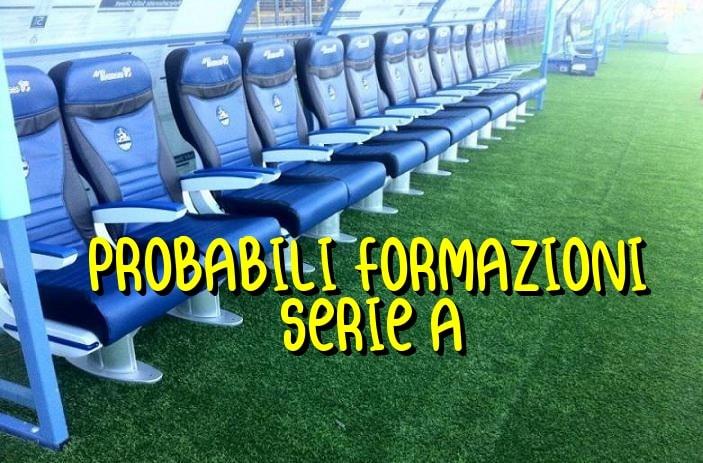 Probabili formazioni Serie A 21° giornata - 2022/2023