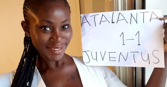 Il sexy pronostico 25° giornata di serie A Atalanta-Juventus di Silvia Ehigie