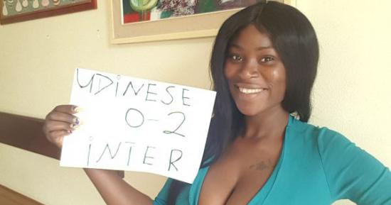 Il sexy pronostico Udinese-Inter 35° giornata di serie A di Silvia Ehigie